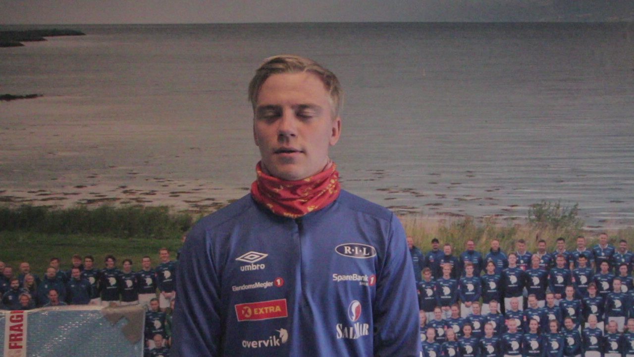 Intervju med Ruben Alte om trteningskamp mot RBK 2021.MOV